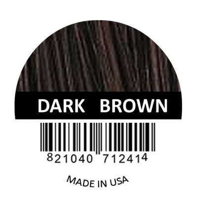 Samson Hair Fibers Hair Building Fibers DARK BROWN Refill kit By Samson Large 25 Grams Made in USA Hair Concealer
