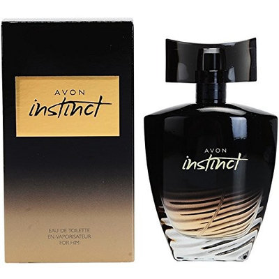 Avon Instinct for Him Eau de Toilette Spray 2.5 fl Oz with wild mandarin, sage and ebony wood