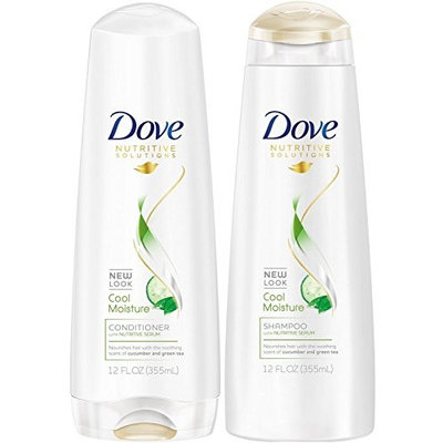 Dove Damage Therapy Cool Moisture Shampoo (12 oz) and Conditioner (12 oz)