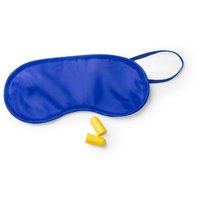 eBuyGB Lightweight Travel Eye Sleep Mask Blindfold and Ear Plug Set for Sleeping and Vacation - 10 Pack