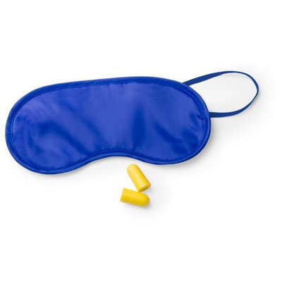 eBuyGB Lightweight Travel Eye Sleep Mask Blindfold and Ear Plug Set for Sleeping and Vacation - 10 Pack