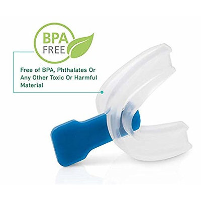 SleepHealth® Premium Anti-Snoring Mouthpiece | Natural Snore Solution | Amazing Anti-Snoring Device, Sleeping Aid, Sleep Well at Night| FDA Approved Snore Stopper