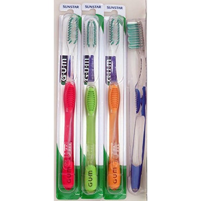 GUM 470 Micro Tip Toothbrush - Full - Soft by GUM