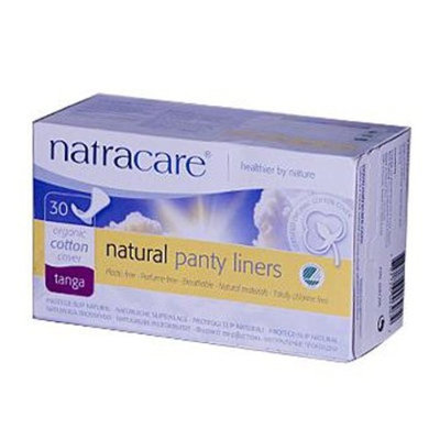 Natracare Natural Thong Style Panty Liners - 30 Pack
