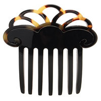 France Luxe Large Two Tone Comb - Black/Tokyo
