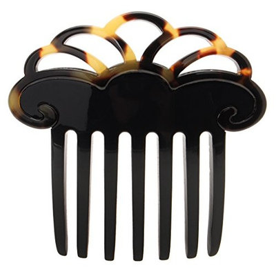 France Luxe Large Two Tone Comb - Black/Tokyo