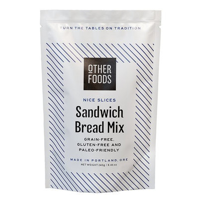 Gluten-Free Sandwich Bread Mix - Easy Bake, Grain-Free, Dairy-Free, Paleo Friendly Baking Mix by Other Foods