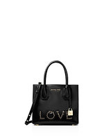 Michael Kors Mercer Love Leather Crossbody