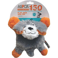 ASPCA Flap Jack Dog Toy Plush Toy, Large, Multicolor