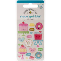 Doodlebug Cream & Sugar Sprinkles Shape CakeShoppe