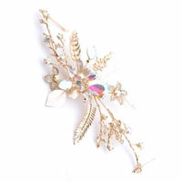 Coolcrystals Fashion Tiara Headband with Earrings Tiara Bridal Hair Accessories