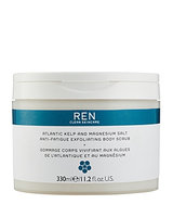 REN Skincare Atlantic Kelp and Magnesium Salt Anti-Fatigue Exfoliating Body Scrub 330ml