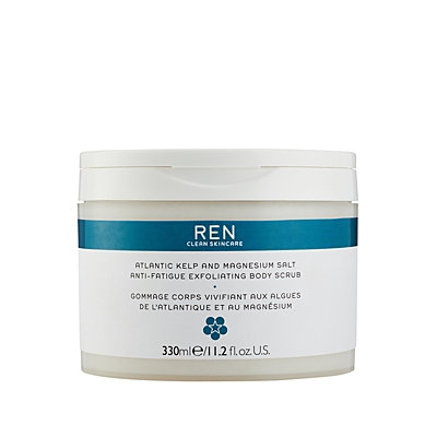 REN Skincare Atlantic Kelp and Magnesium Salt Anti-Fatigue Exfoliating Body Scrub 330ml