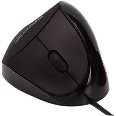 Wowscand Ab Comfi EM011-BK USB Black Ergonomic Mouse By Ergoguys