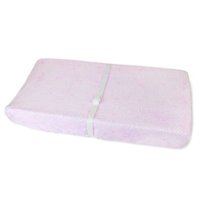 Jonathan Adler Crafted by Fisher Price Sorrento Changing Pad Cover in Pink