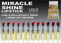 Layla Cosmetics Miracle Shine Lipstick #12