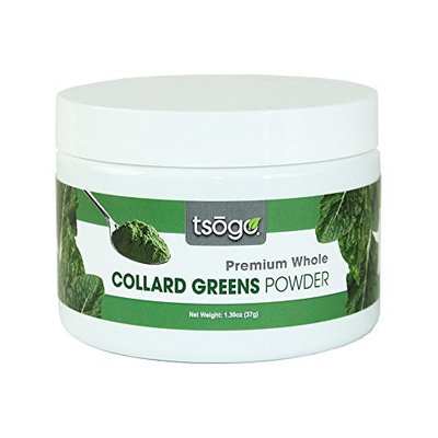 Tsogo Premium Collard Greens Powder, 37g 48 Total Servings, Green Smoothies - No Added Flavors, Fillers or Sugars