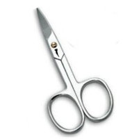 Princess Care Nail Scissors Curved Tip - 420 Stainless Steel, Solo-202-13C