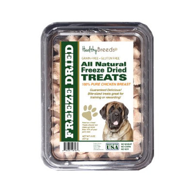Healthy Breeds 840235147183 8 oz Mastiff All Natural Freeze Dried Treats Chicken Breast