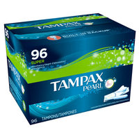 Tampax Pearl Super Tampons 96-count