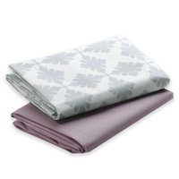 Graco® Pack 'n Play® 2-Pack Waterproof Sheets in Pink/Grey