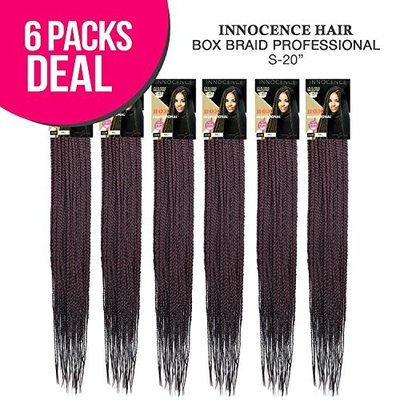 Innocence Hair Synthetic Hair EZ Braids Box Braid Professional [S-20