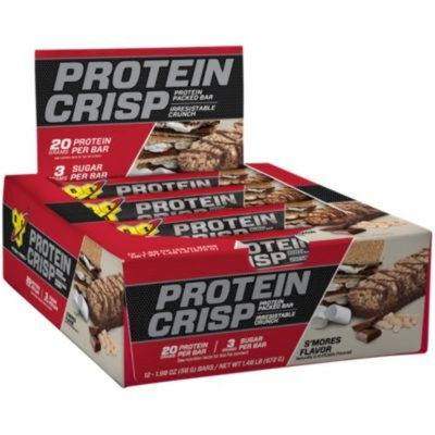 BSN Protein Crisp - SMORES (12 Bars) by BSN at the Vitamin Shoppe