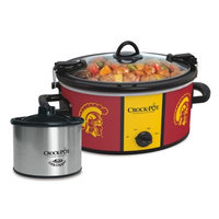USC Trojans NCAA Crock-Pot 6qt Cook & Carry Slow Cooker