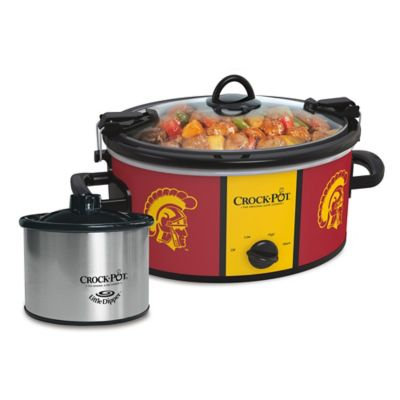 USC Trojans NCAA Crock-Pot 6qt Cook & Carry Slow Cooker