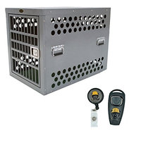 Zinger Winger PR4500 Aluminum Dog Crate with FREE Dog Training Clicker Bundle