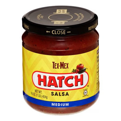 Hatch Salsa, Fire Roasted, Tex Mex, Medium 16 Oz, 6 Ct