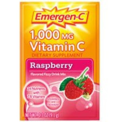 Emergen-C Vitamin C Flavored Fizzy Drink Mix Packets, Super Orange 30 ea ( Pack of 2)