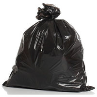 Salusware Trash Bags, 65 Gallon, 50 Bags, Black