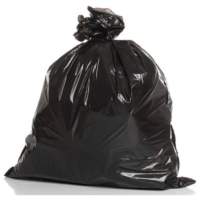 Salusware Trash Bags, 65 Gallon, 50 Bags, Black
