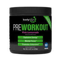 The Winning Combination, Inc. Bodylogix Pre-Workout, Pink Lemonade, 8.47 Oz