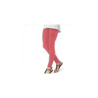 Women`s Cotton Leggings, OB831, L, Sunkist Coral