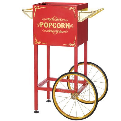 Great Northern Popcorn Company Red Replacement Cart for Foundation & All Star Style Great Northern Machines
