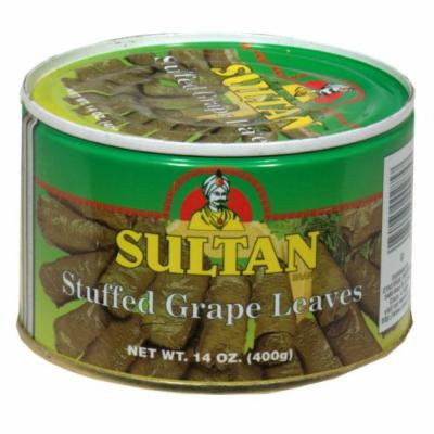 SULTAN GRAPE LEAVES STFD, 14 OZ