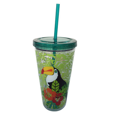 Essential Home 22 Oz. Hydration Tumbler With Straw – Toucan