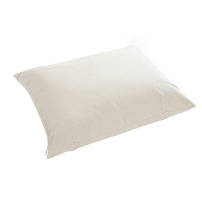 Pillow Company Llc 100% Cotton Buckwheat Hull Green Tea Lemon Aromatherapy Night Pillow with Zippered Casing and Certified Organic Filling
