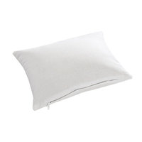 Pillow Company Llc 100% Cotton Millet Hull Lavender Aromatherapy Night Pillow with Zippered Casing and Certified Organic Filling Mini