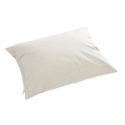 Pillow Company Llc 100% Cotton Millet Hull Lavender Aromatherapy Night Pillow with Zippered Casing and Certified Organic Filling Small