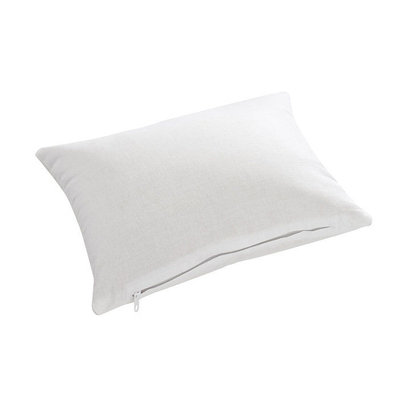 Pillow Company Llc 100% Cotton Millet Hull Green Tea Lemon Aromatherapy Night Pillow with Zippered Casing and Certified Organic Filling
