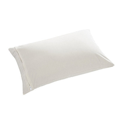 Pillow Company Llc 100% Cotton Millet Hull Green Tea Lemon Aromatherapy Night Pillow with Zippered Casing and Certified Organic Filling