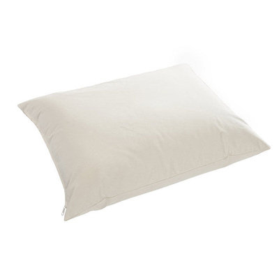 Pillow Company Llc 100% Cotton Millet Hull Green Tea Lemon Aromatherapy Night Pillow with Zippered Casing and Certified Organic Filling