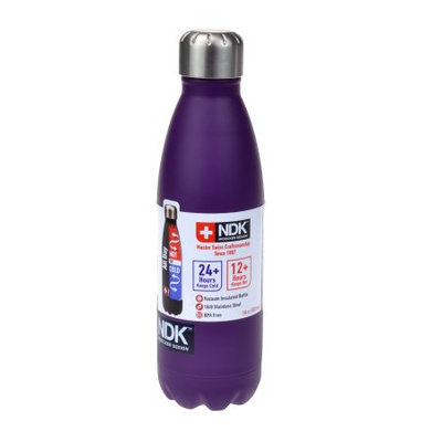NDK Original 18 oz. Vacuum Insulated Water Bottle in Purple