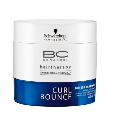 Hair Care-Schwarzkopf - Bonacur Curl Bounce-Bc Curl Bounce Butter Treatment (For Thick Curls &Amp; Waves)-200ml/6.7oz