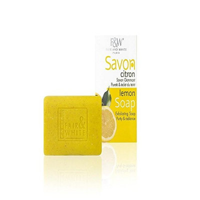Fair & White Original Lemon Exfoliating Soap - Purity & Radiance, 200g / 7oz