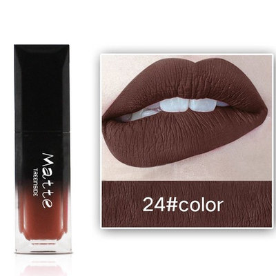 Long Lasting Cosmetics Lipstick Hosamtel Sexy Waterproof Durable Matte Liquid Lip Gloss Moisturizing Fashionable Colors Lip Stains (30 Colors for Choose)