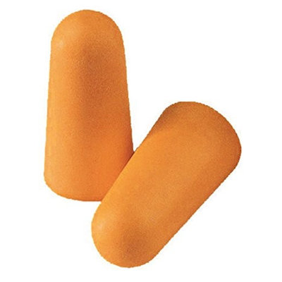 Radnor Single Use Tapered Orange Polyurethane And Foam Uncorded Earplugs (200.
